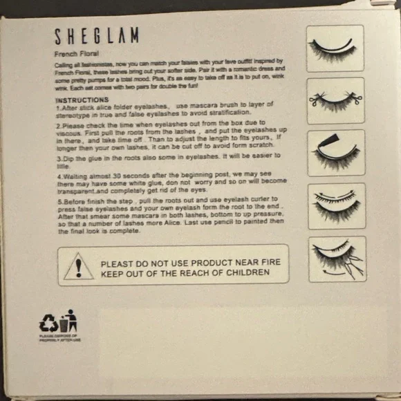 False Lashes Collection/Bundle/Set with Lash Tools - Picture 7 of 7